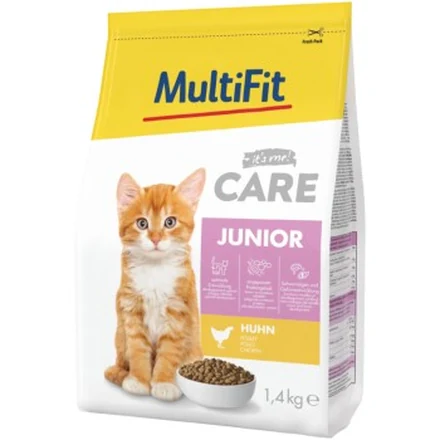 MultiFit Care Junior au poulet, croquettes pour chaton, marque Maxi Zoo