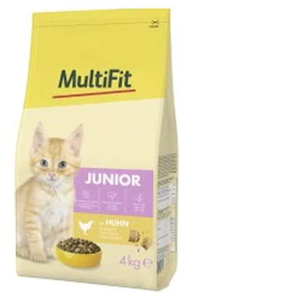 MultiFit Junior au poulet, croquettes pour chaton, marque Maxi Zoo